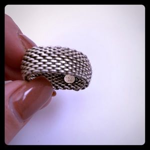 Tiffany & Co mesh ring